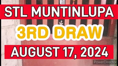 stl muntinlupa result|STL MUNTINLUPA RESULT TODAY 3RD DRAW JULY 5, 2024 .